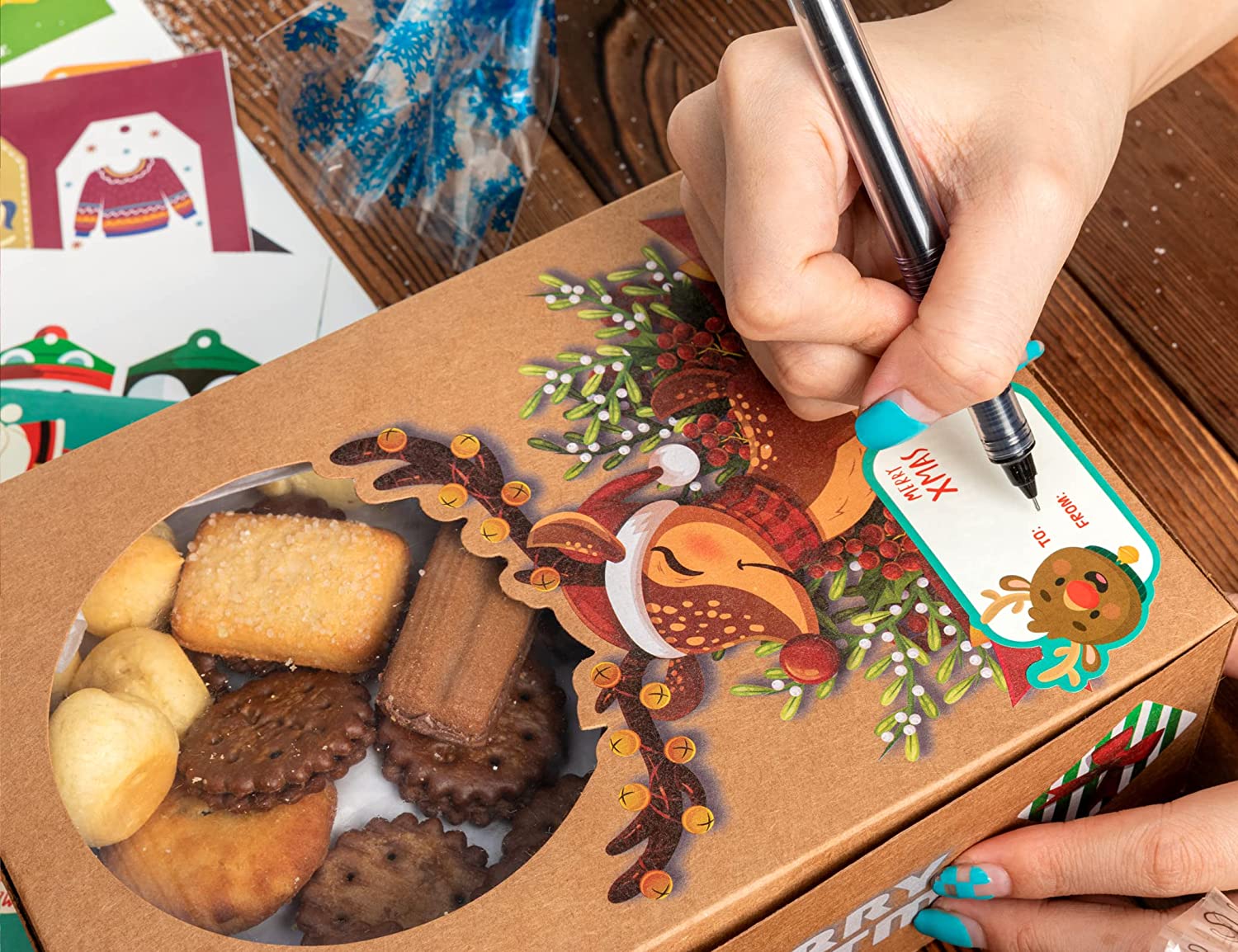 cookie packaging box 